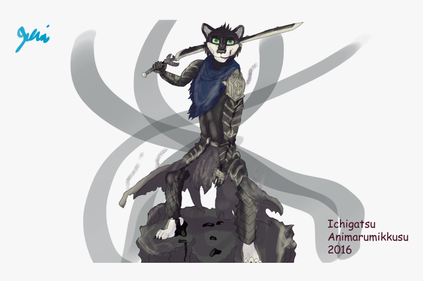 Wulfie Dark Souls Style, HD Png Download