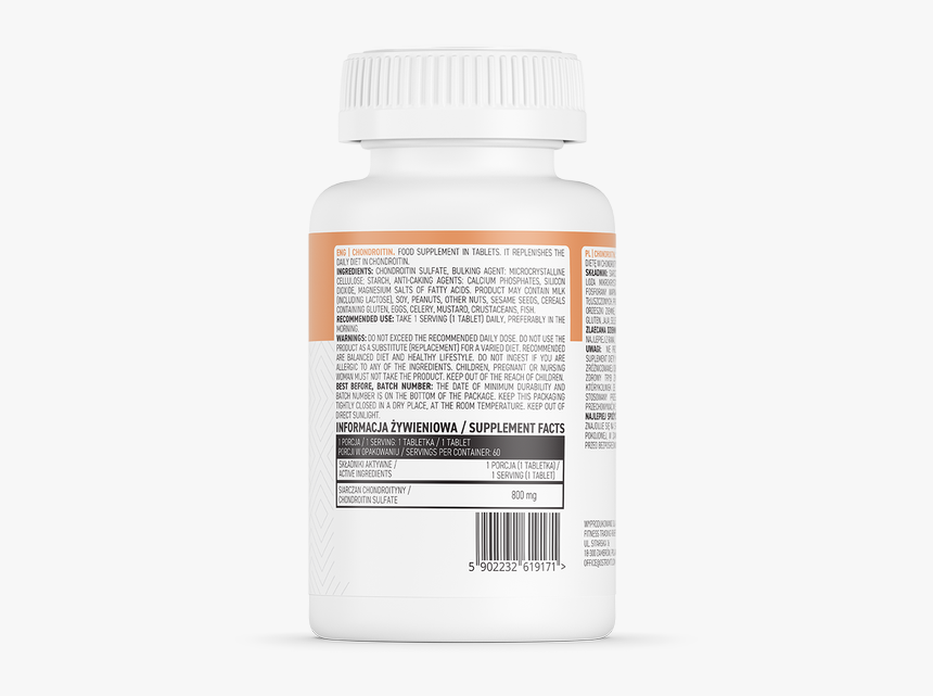 Ostrovit Chondroitin 60 Tabs - Food, HD Png Download