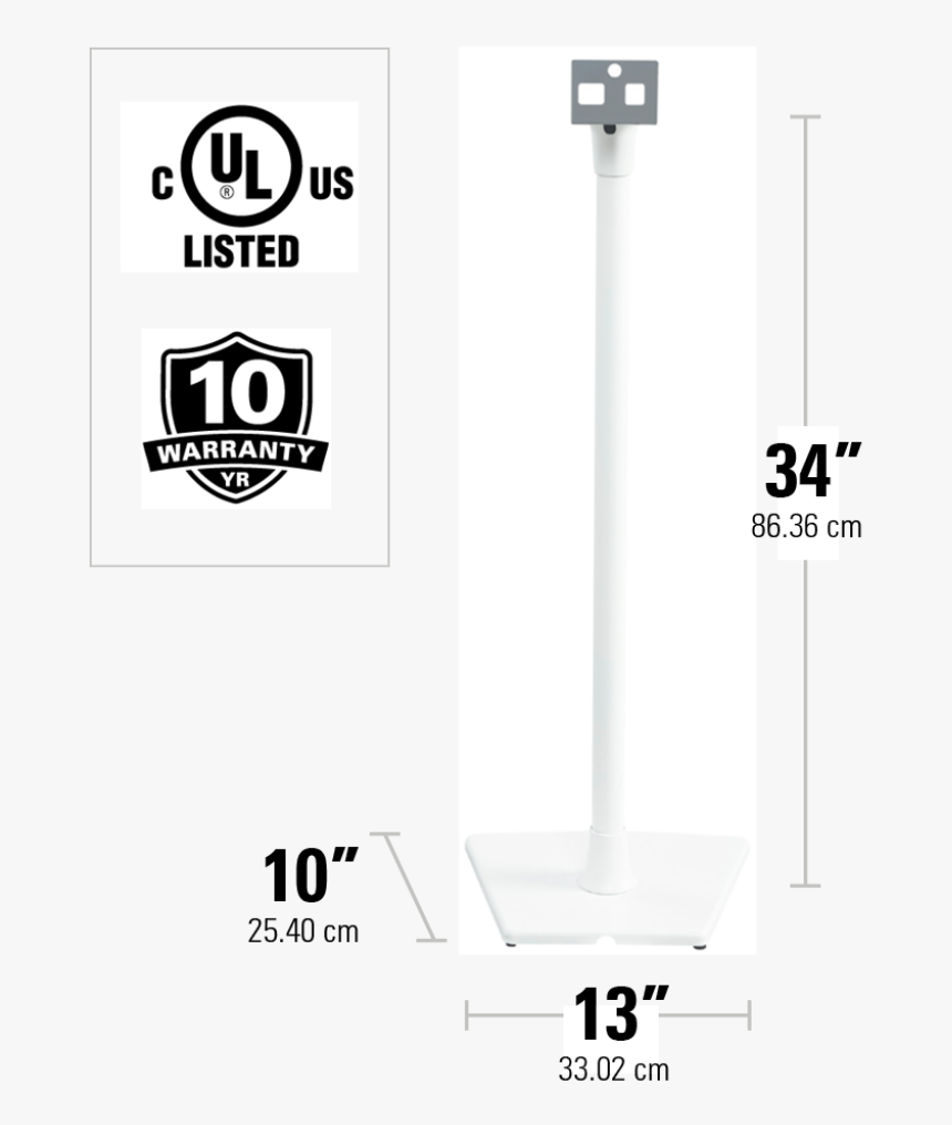 Wss22 Dimensions - Ul Listed, HD Png Download