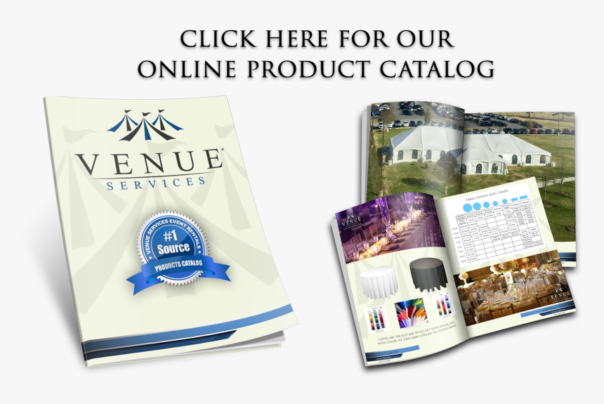 Venue Services Online Product Catalog Brochure, HD Png Download