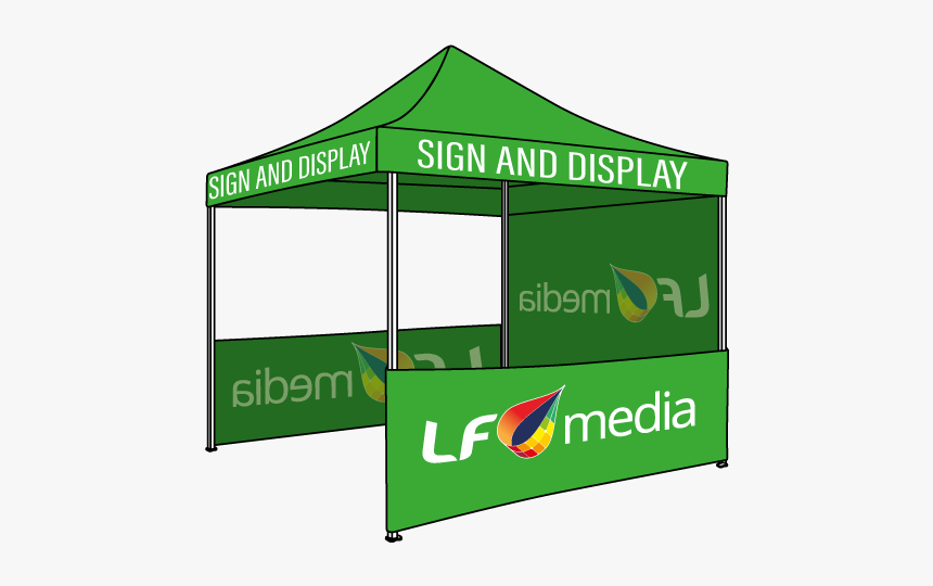 3 Meter Branded Tent Perth - Canopy, HD Png Download