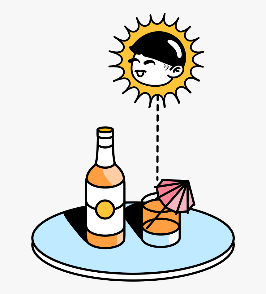 Relax While We Deliver Your Booze Directly To You Clipart, HD Png Download