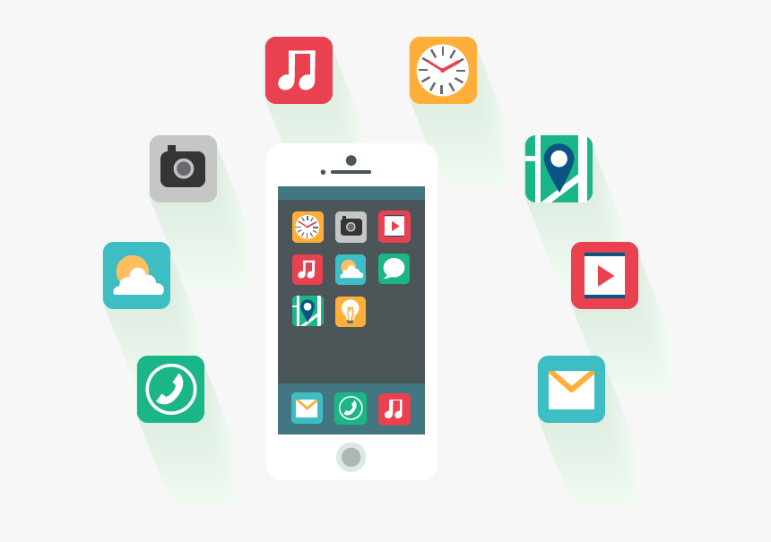 Iphone App Development Company - Positive Impact Of Mobile Phone, HD Png Download