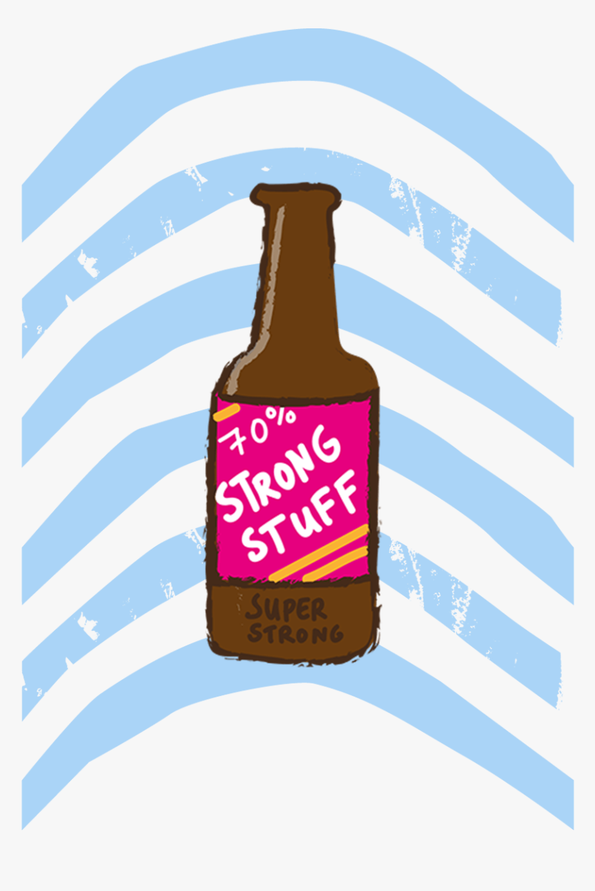 Glass Bottle, HD Png Download