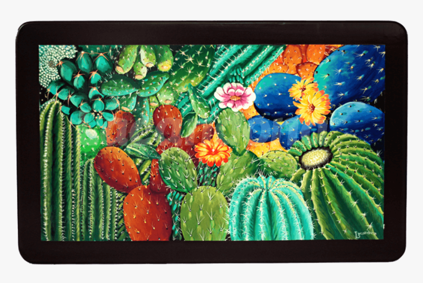 Cubierta Espinas Marco Negro - Tablet Computer, HD Png Download