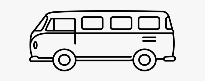 Hippie Van, HD Png Download
