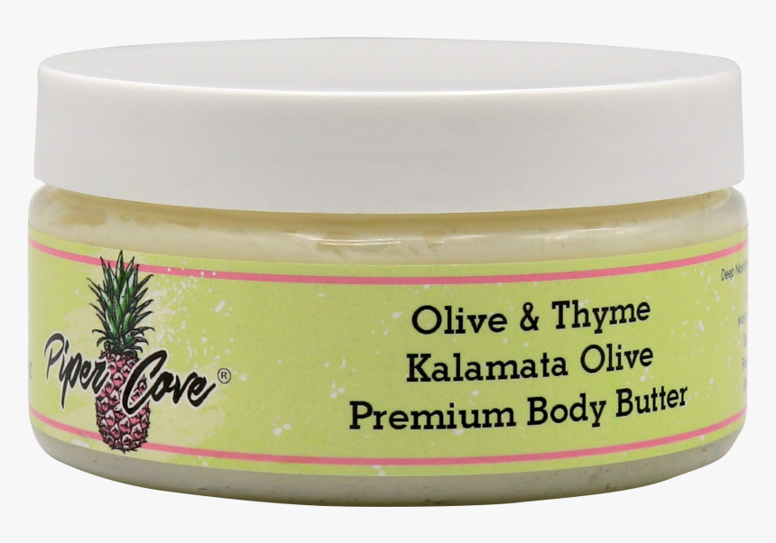 Kalamata Olive Premium Body Butter 8 Oz Piper Cove - Bar Soap, HD Png Download