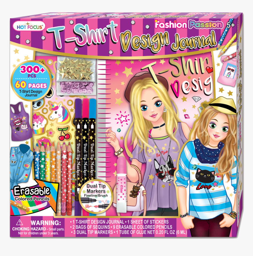 Fashion Passion T Shirt Design Journal, HD Png Download