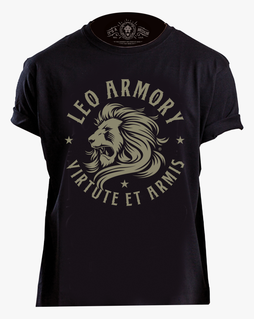 Leo Valor Tee, HD Png Download