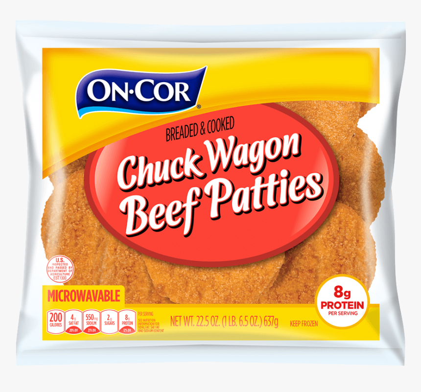 Chuck Wagon Beef Patties, HD Png Download