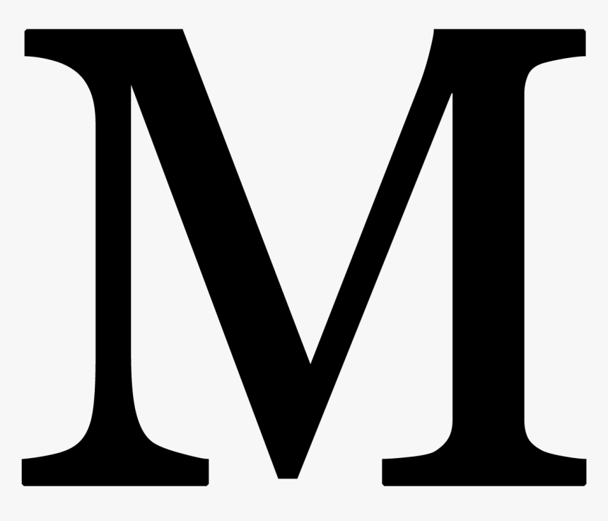 Letter M Png - Poster, Transparent Png