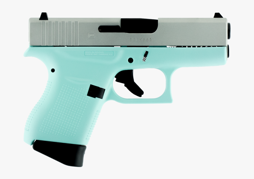 Glock 42 Robin Egg Blue, HD Png Download