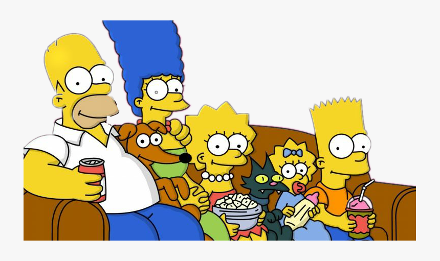 #los Simpson - Simpsons Family, HD Png Download