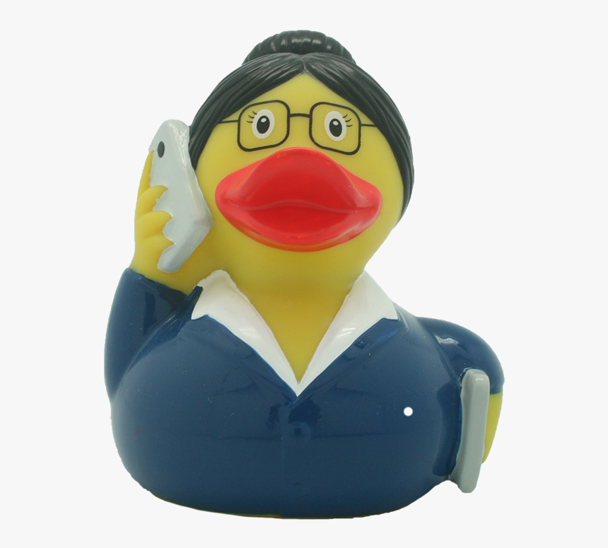 Business Woman Rubber Duck By Lilalu - Rubber Duck, HD Png Download