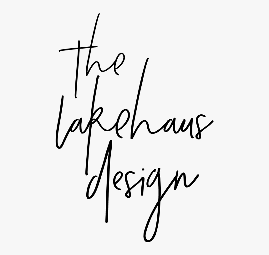 The Lakehaus Design Round - Calligraphy, HD Png Download
