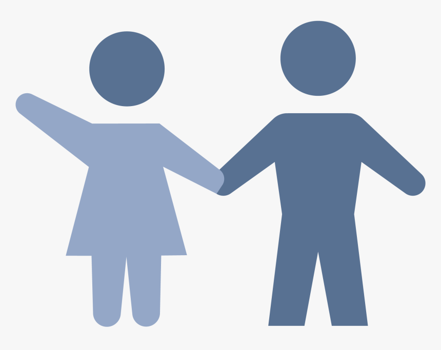 Martin Luther King Silhouette At Getdrawings Com - Holding Hands, HD Png Download