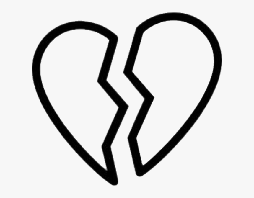 #broken #heart #broken Heart #depressed #sad #love - Sadness, HD Png Download