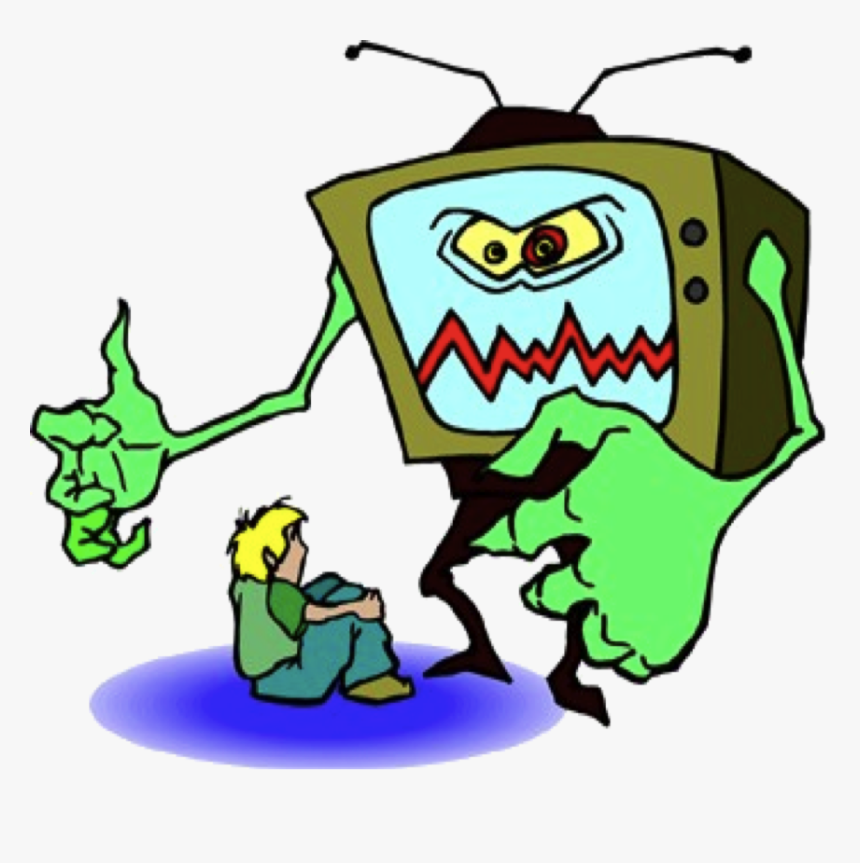 This Can Lead To The Child Being Depressed, Lonely - Violence In The Media Clipart, HD Png Download