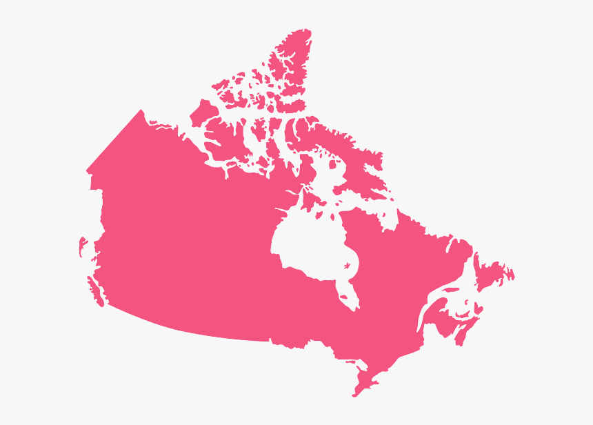 Map Of Canada, HD Png Download
