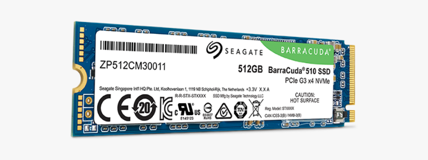 Seagate Barracuda 510 256gb, HD Png Download