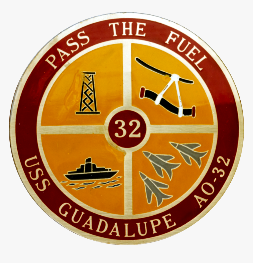 Uss Guadalupe Insignia, 1975 (nh 85753 Kn) - Emblem, HD Png Download
