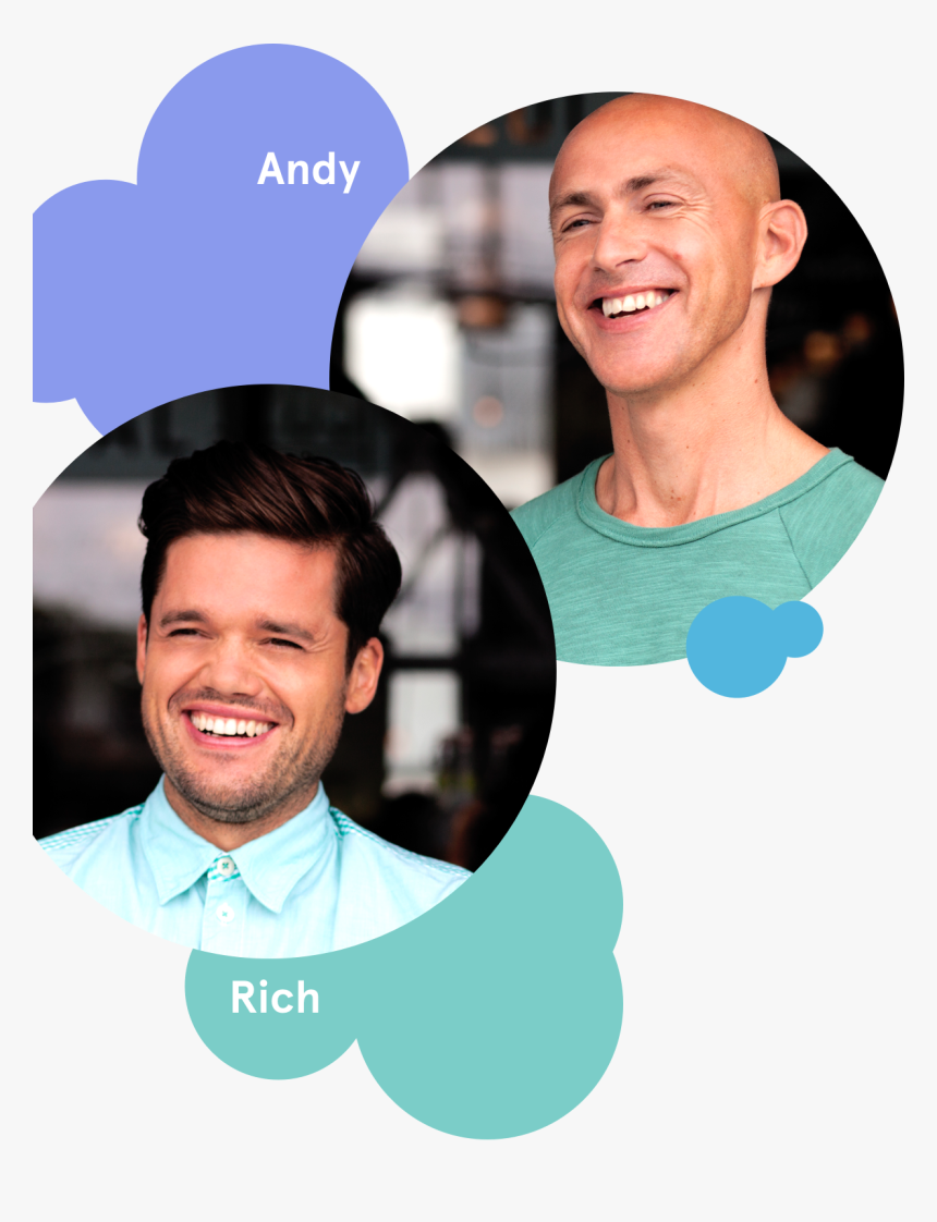 The Monk And The Ad Man , Png Download - Founders Of Headspace, Transparent Png