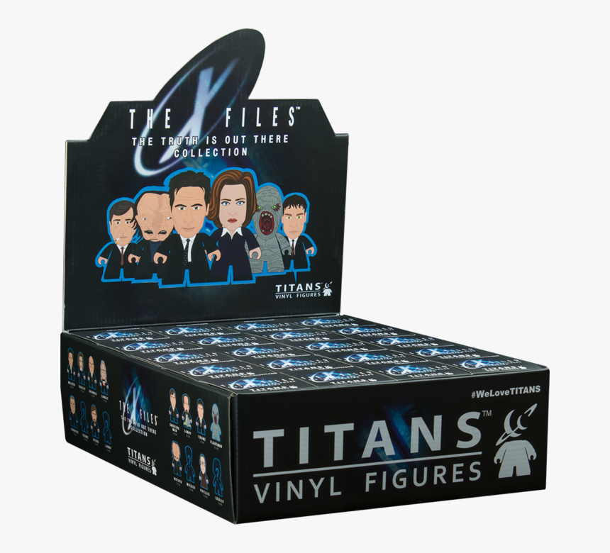 Titans X Files Blind Box Case 

 
 Data Rimg Lazy 
 - Titan Mini X Files, HD Png Download