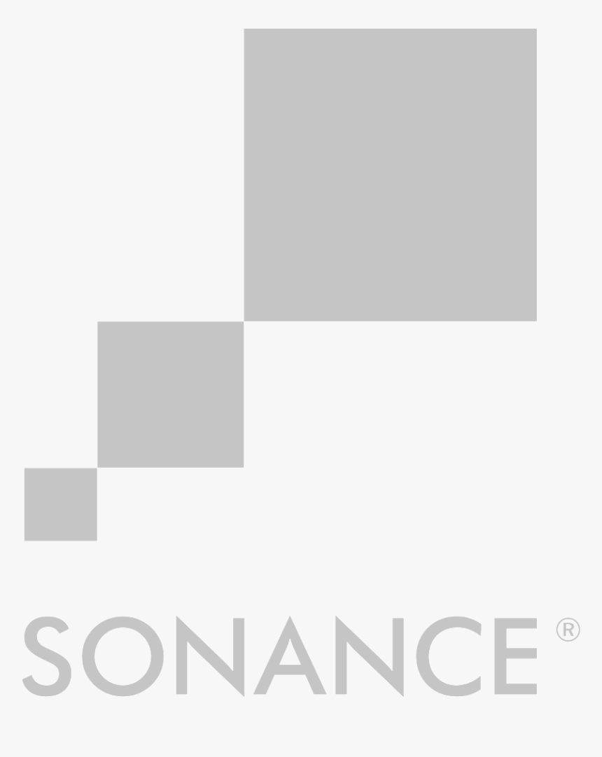 Sonance Logo Grey No Background - Sonance, HD Png Download
