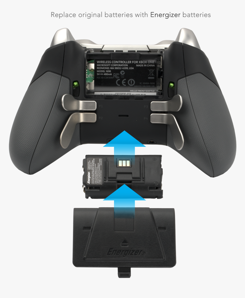 Rechargeable Controllers For Xbox One, HD Png Download