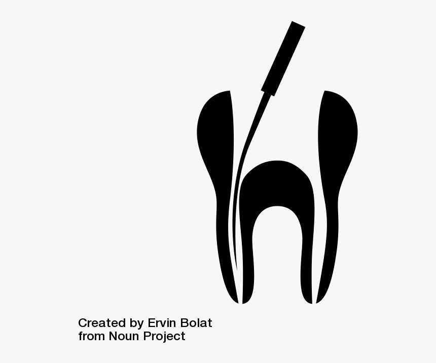 Root Canal Tooth Logo, HD Png Download , Transparent Png Image - PNGitem
