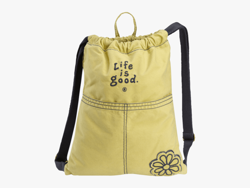 Essential Cinch Sack - Life Is Good, HD Png Download
