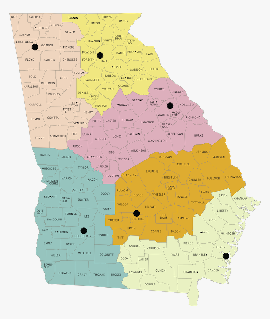 Game Management County Map - Atlas, HD Png Download