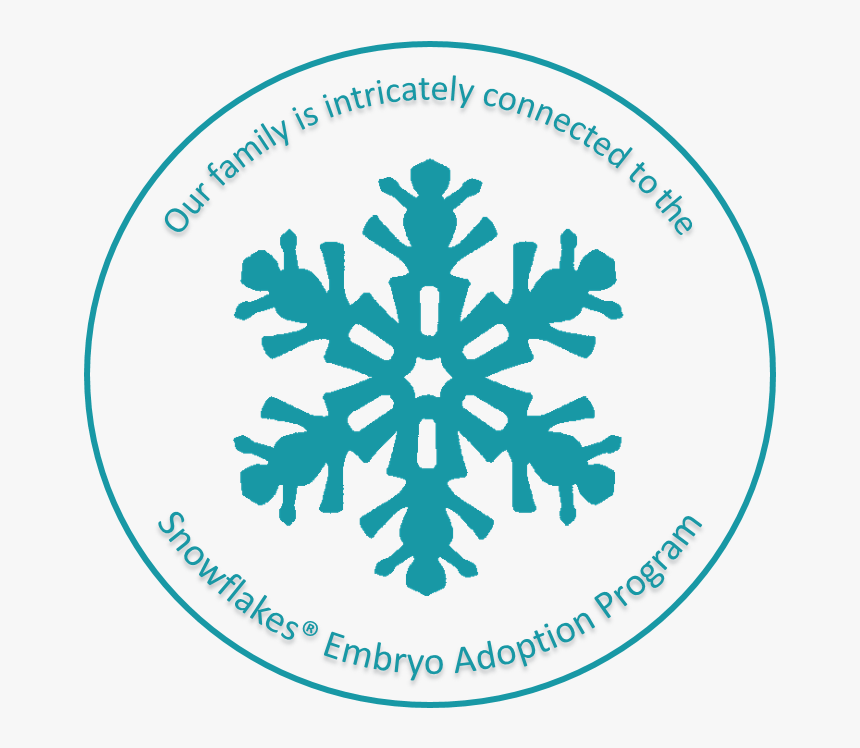 Snowflakes Sticker Badge - Snowflake Black On White, HD Png Download
