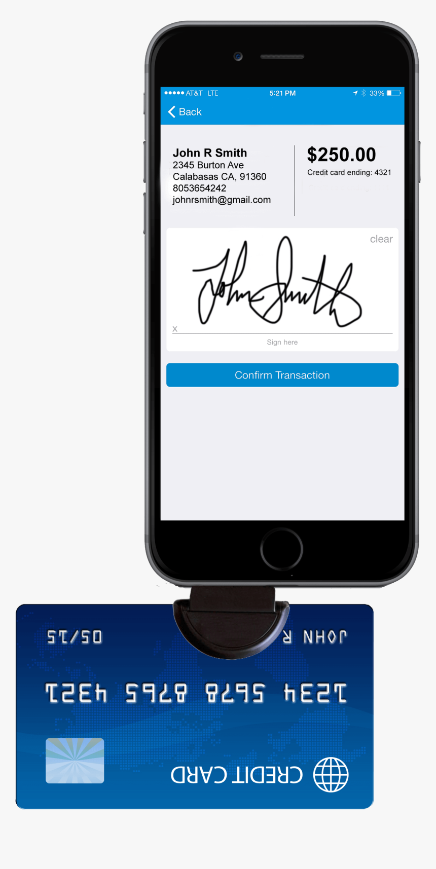 Sample Credit Card, HD Png Download