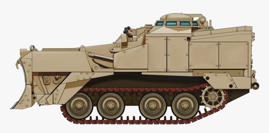 Armored Combat Earthmover, HD Png Download