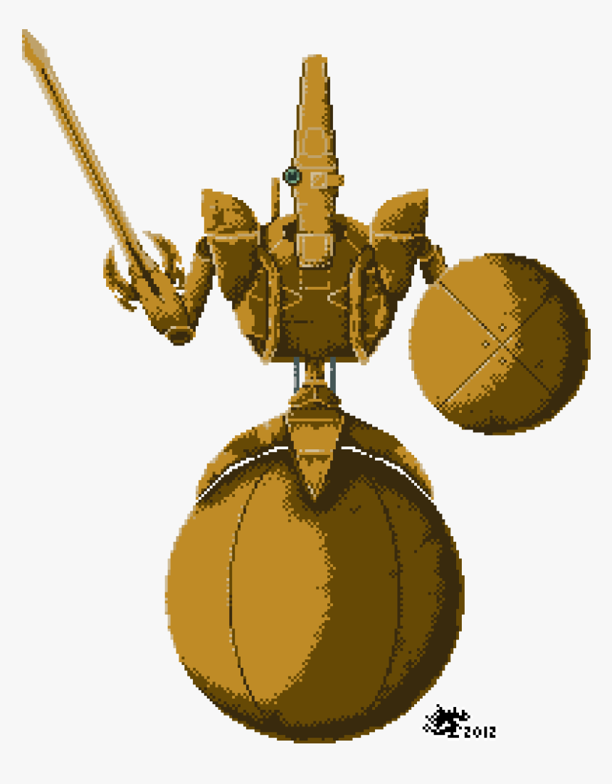 Sphere Centurion Pixel Art By Soochiko - Morrowind Centurion, HD Png Download