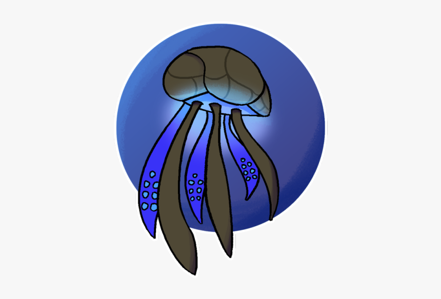 Spooksscribbles - Jellyfish, HD Png Download