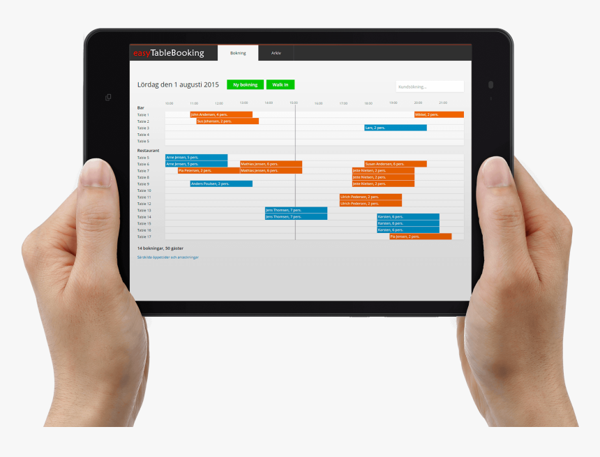 Ancon Easytablebooking Tablet - Tablet Computer, HD Png Download