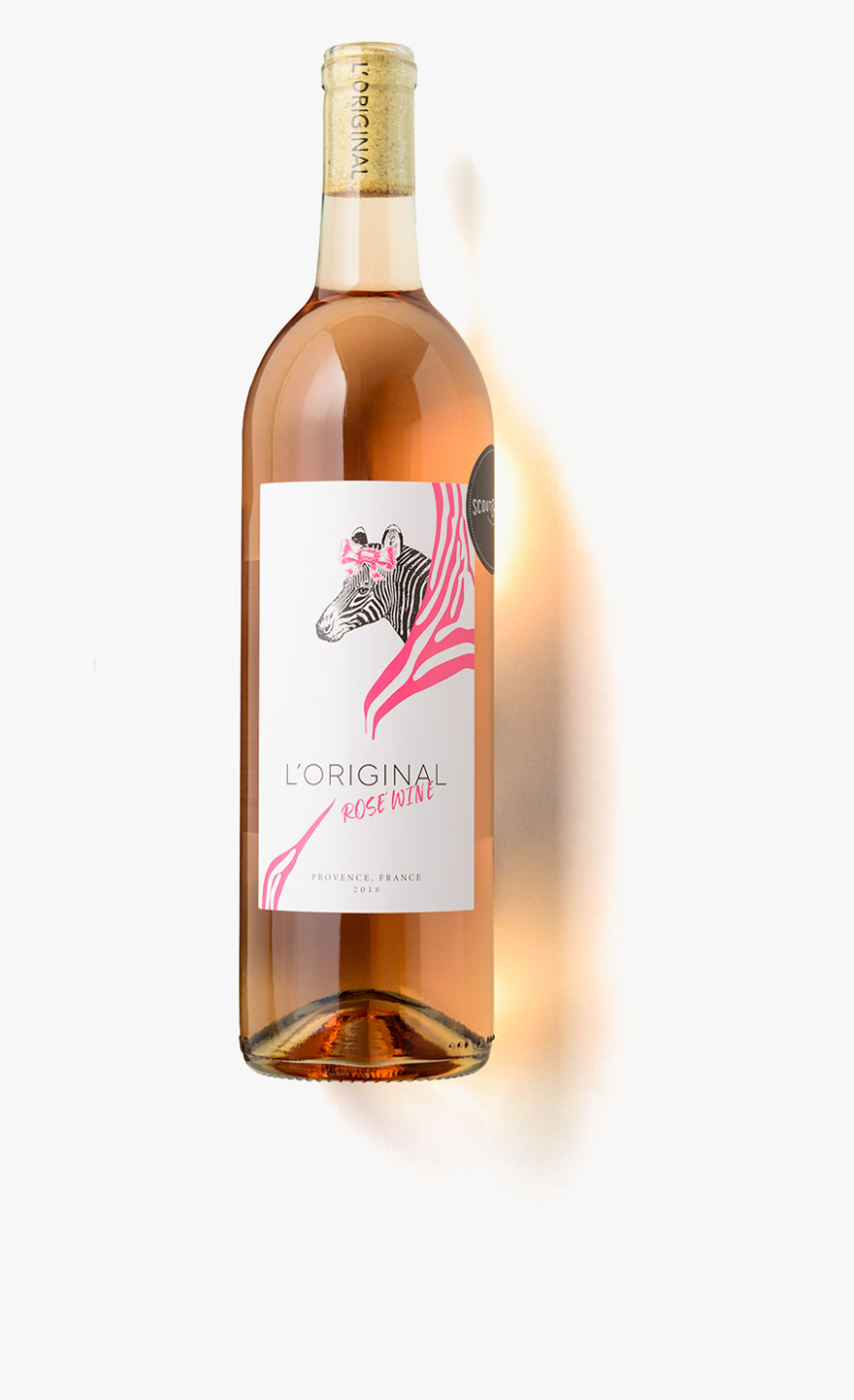 2018 L Original Rosé - Glass Bottle, HD Png Download