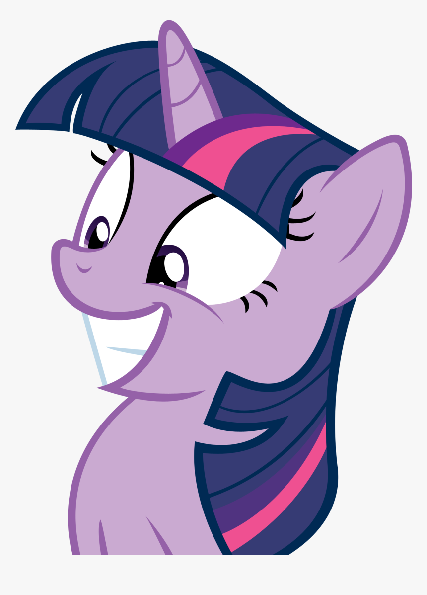 Twilight Sparkle Mlp Grin, HD Png Download