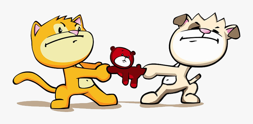 Catdog - Cat And Dog Cartoon, HD Png Download