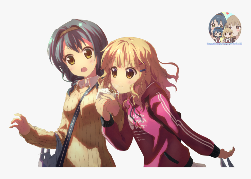 #ken Renders #ken Renders Happy Birthday Himawari Furutani - Yuru Yuri Sakurako Himawari Yuri, HD Png Download