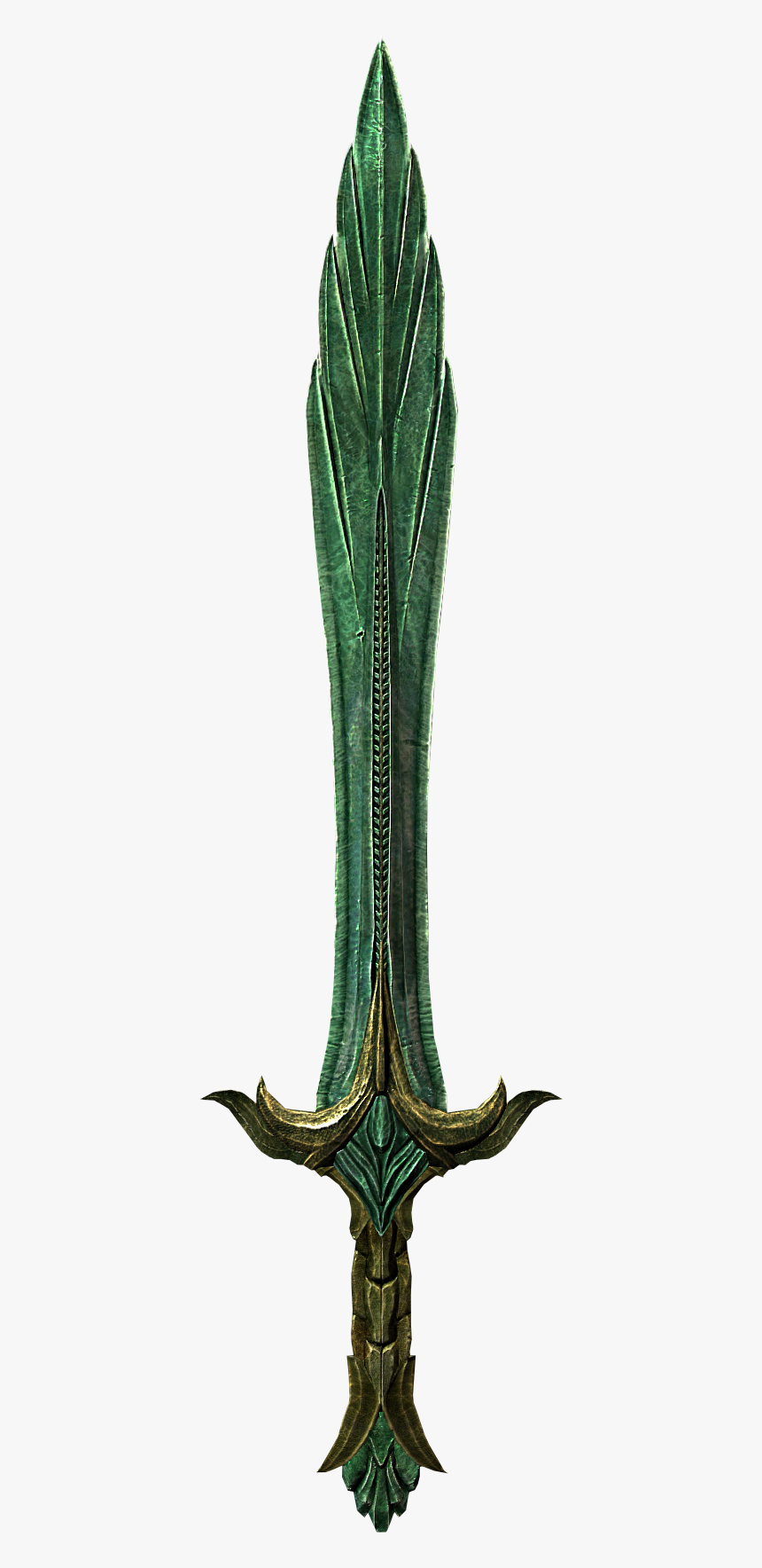 Elder Scrolls - Skyrim Glass Great Sword, HD Png Download