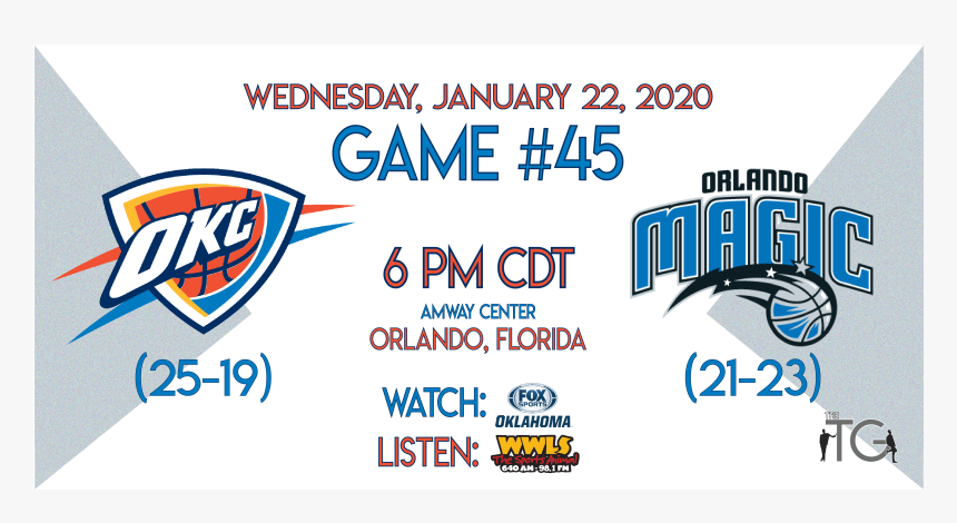 Oklahoma City Thunder, HD Png Download