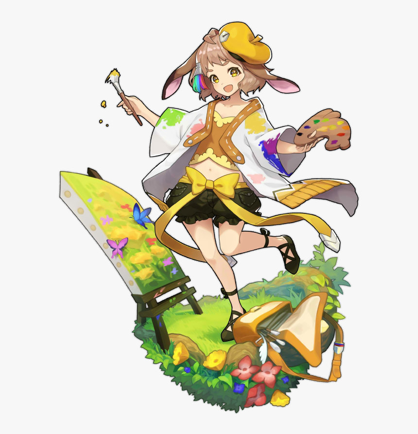 110319 01 R04 Portrait - Fleur From Dragalia Lost, HD Png Download