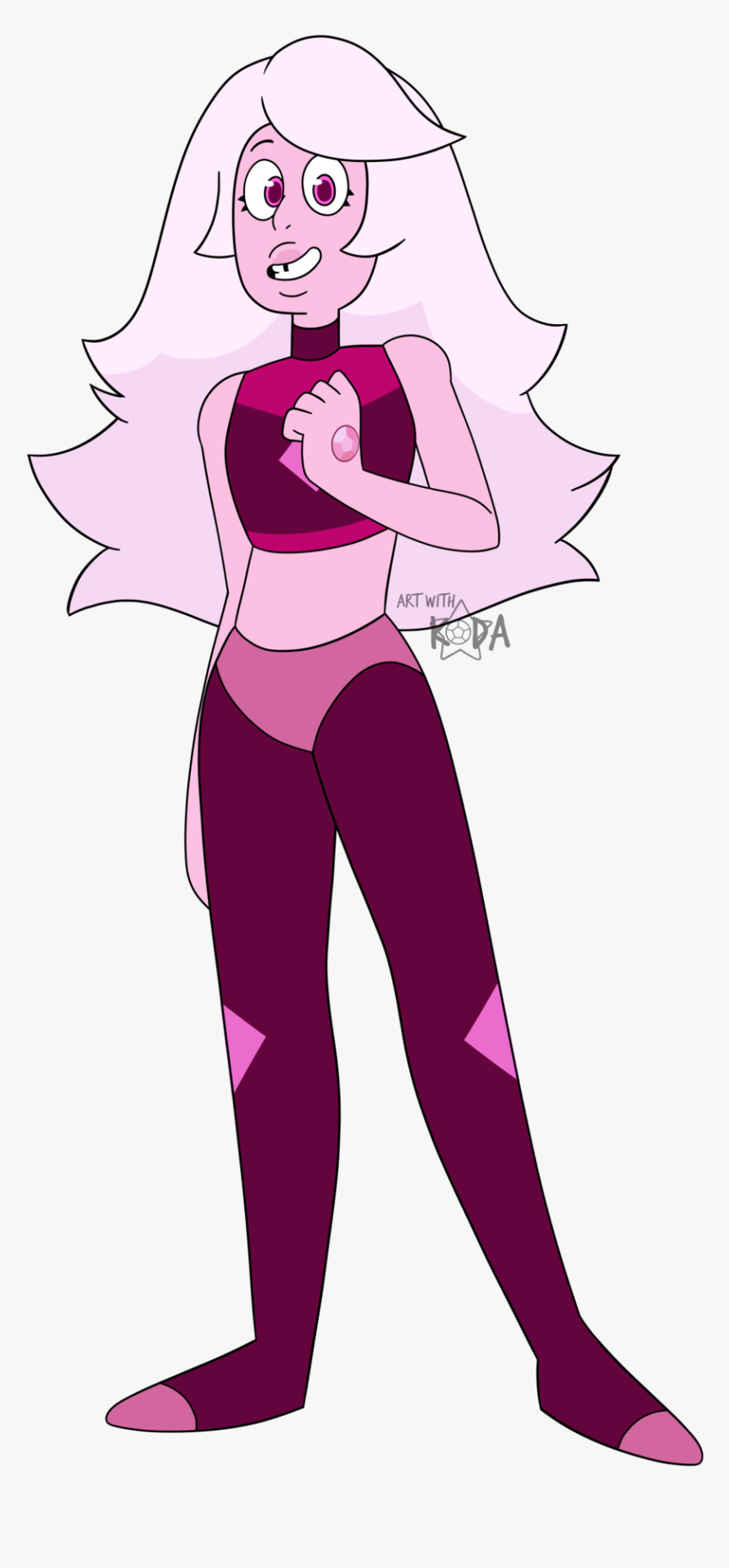 Image - Skinny Rose Quartz Oc Steven Universe, HD Png Download