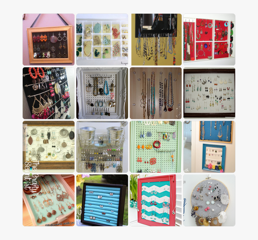 Pegboard Jewelry Display, HD Png Download