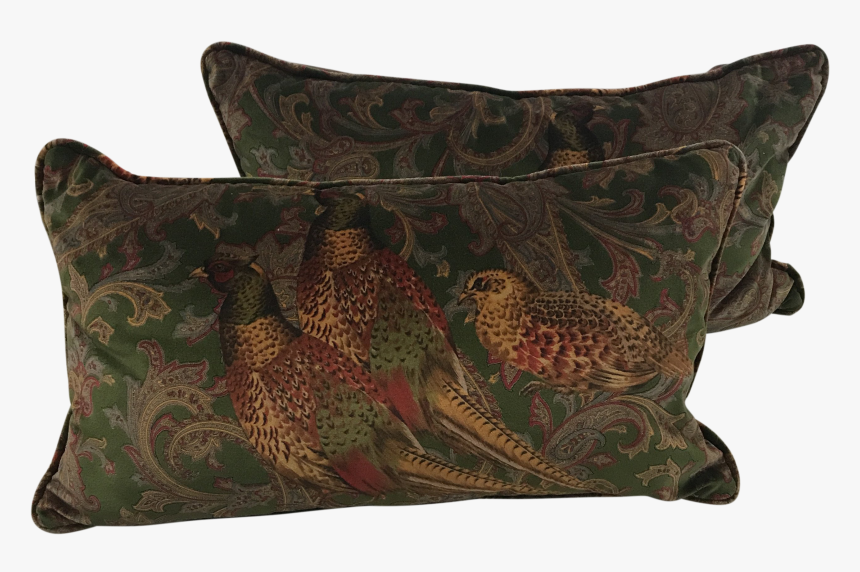 Standard Shams Fundas De Cojín Pair Green Paisley With - Patchwork, HD Png Download