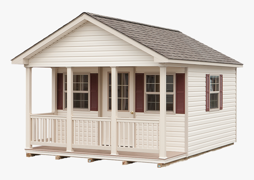 Gable Porch - Shed, HD Png Download