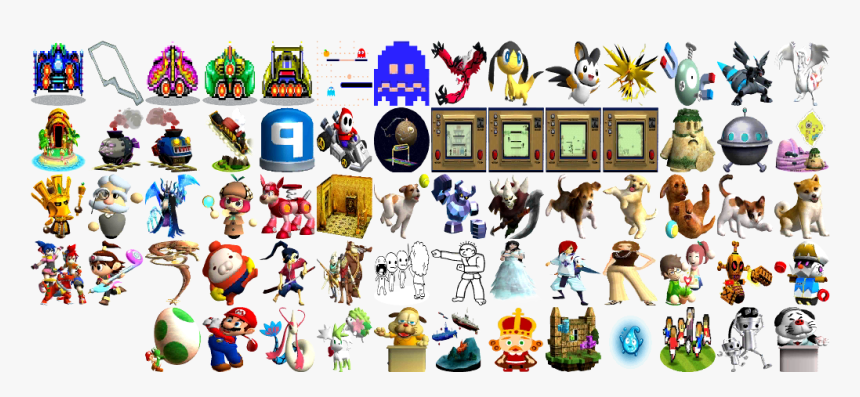 Smashtrophies2 - Cartoon, HD Png Download